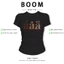 BOOM Áo Baby Tee Nữ Cotton Ôm Body-Áo Thun Ngắn Tay Y2K In Hình PhongCách Mùa Hè, Cổ Tròn Hàng Đầucách hàn quốc phong010