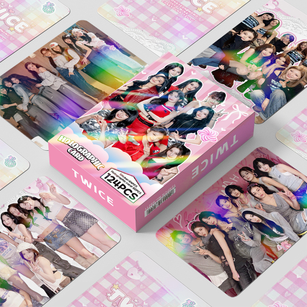 55 chiếc TWICE 2025 Lời chào mùa giải NAYEON Lomo cards mini album thứ 2 có Photocards MISAMO Jeongyeon Momo Sana Jihyo Mina Dahyun Chaeyoung Bưu thiếp YM