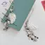 HFTOY 1 Mảnh Cánh Thiên Thần Dễ Thương Dây Xích Ngôi Sao Điện Thoại Di Động Móc Khóa Quyến Rũ Y2K Bapa Mặt Dây Chuyền Túi Treo Trang Trí Cô Gái Quà Tặng ~