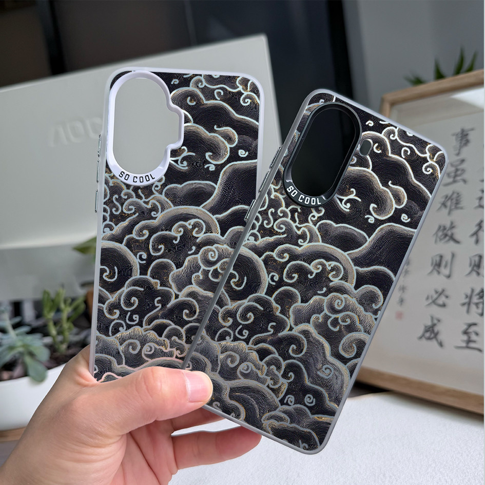 Dành cho POCO X8 Pro Max X7 X6 F8 F7 F6 M8 Redmi Turbo 5 / 4 Pro “Đám mây tốt lành ” Vỏ điện thoại chống sốc / Mi 15T 14T 13T Note 15 Pro / 14 K90 K80 K70 13T Ốp lưng / Vỏ POCO