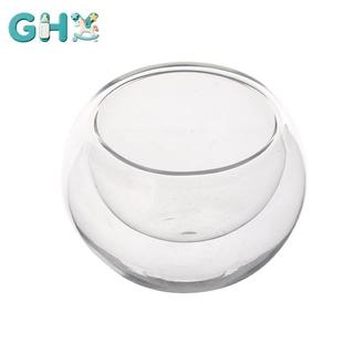 GHX 50ml Đôi Tường Cốc Thủy Tinh Trong Suốt Handmade Chịu Nhiệt Bia Trà Uống Kungfu Teacup Mini Whisky Cup Espresso Cà Phê VN