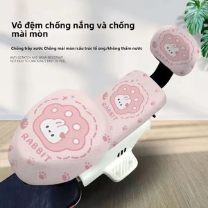 Vỏ bọc ghế xe máy, chống thấm nước, chống nắng, cách nhiệt Bộ 3 món