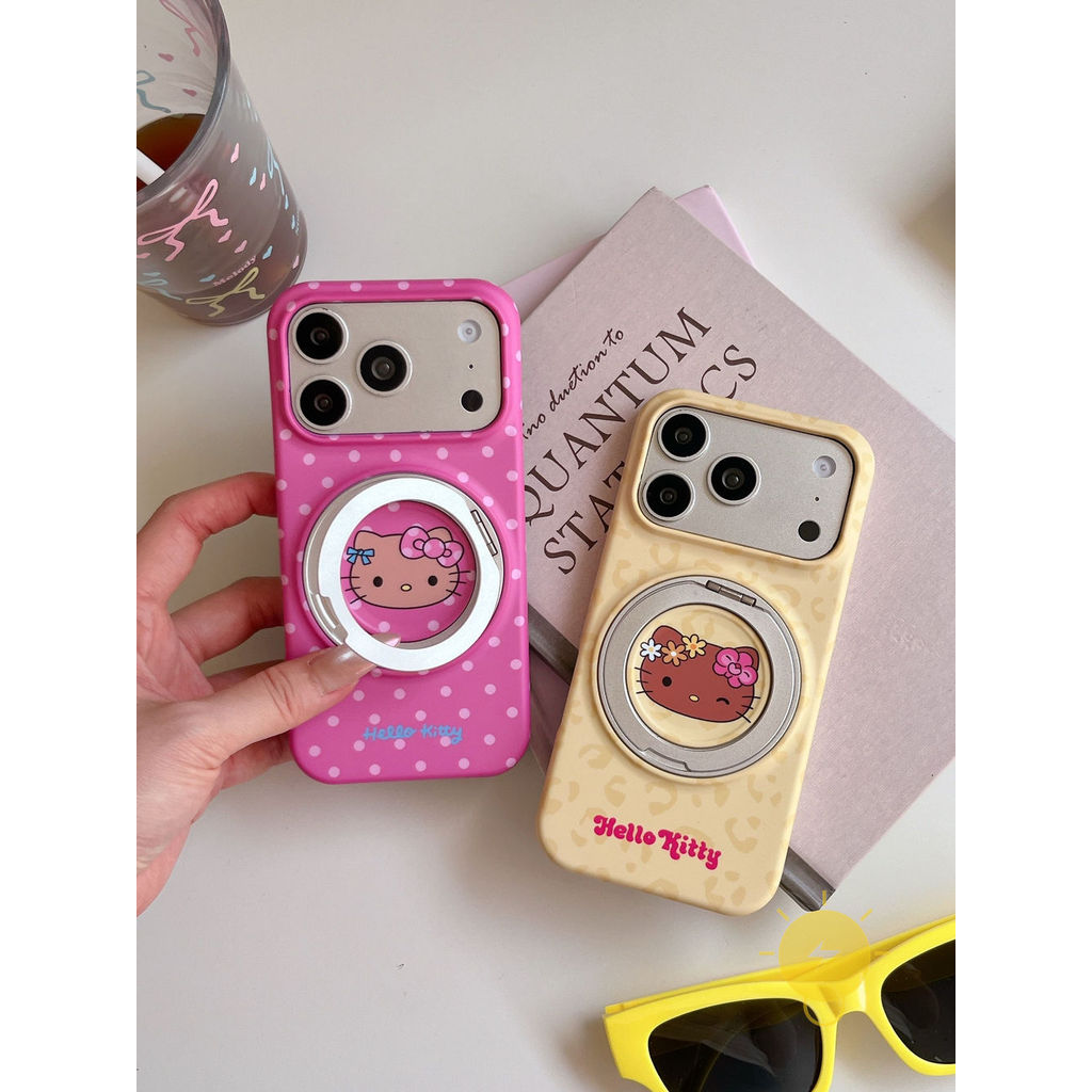 Phone Case For iPhone 17 Pro Max 16 15 with Griptok TPU Leopard Print Leopard Polka Dot Kitty Aesthetic Korean Cute