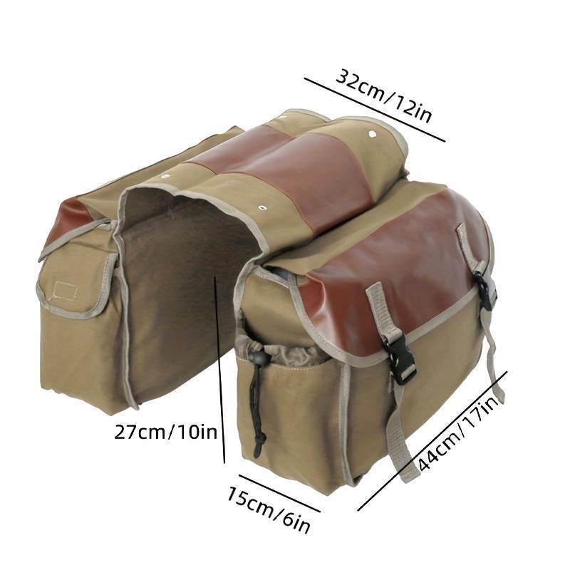 JINHF Túi Xe Máy Dung Tích Lớn Đi Xe Máy Vải Du Lịch Chống Thấm Nước Panniers Hộp Dụng Cụ Bên Túi Túi Dành Cho Xe Máy HOT