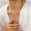 PNPIA- Trang Sức Phim Thời Trang Bạn Bè Đừng Nói Dối Hình Trái Tim Chạy Đèn Ngôi Sao Choker Mặt Dây Chuyền Nelace Cho Nữ Quyến Rũ Cosplay Phụ Kiện