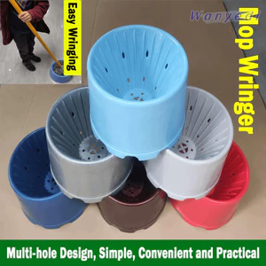 WANYEDI Cây Lau Nhà Bóp Xô, Hộp Sấy Nhỏ Cây Lau Nhà Xô Giỏ Thoát Nước, Vệ Sinh Với Lỗ Thoát Cây Lau Nhà Làm Sạch Giỏ Bóp Nhựa Nhà