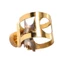 Ống ngậm Altos Saxophone chuyên nghiệp Kẹp dây chằng Altos Saxophone Ống ngậm Dây buộc kim loại bền bỉ