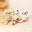 Túi đựng mèo HFTOY Charm Mini Mèo con Búp bê sang trọng Trang trí hoạt hình Móc khóa mềm cho bé gái Ví Bapa Quà tặng trang trí trường học ~
