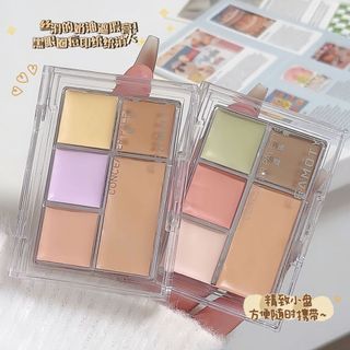 Bao che khuyết điểm năm màu tự nhiên hàng ngày Điểm mụn Dấu vết quầng thâm Rõ ràng Tự nhiên Làm sáng tông màu da Không dễ lấy