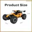 Xe RC 1: 16 2WD có đèn LED 2.4G 20KM / H Xe địa hình leo núi tốc độ cao Quà tặng đồ chơi ô tô điều khiển từ xa