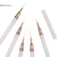 BeautifulHomeA 5 Cái / bộ Bàn Chải Lót Móng Tay Nghệ Thuật Chuyên Nghiệp Cho Thiết Kế Tranh Sọc, Gel Lót Móng Tay Nghệ Thuật Bàn Chải Cho Móng Tay 7 / 9 / 11 / 15 / 20mm VN