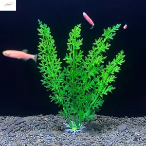 ZENZON Mô Phỏng Cỏ Nước, Cây Dưới Nước Nhân Tạo Như Thật Trang Trí, Cây Nước Giả Rong Biển Đồ Trang Trí Nhựa 18cm Nước Thủy Sinh Cỏ Trang Trí Cảnh Quan
