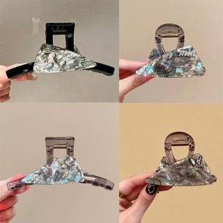 Kẹp tóc tam giác axit axetic dành cho nữ sang trọng