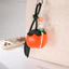 Dễ Thương mini Fruit Series Da Đồng Xu Ví Điện Thoại Di Động Mặt Dây Chuyền Niche Sáng Tạo Cotton Đầy Hồng Túi Mặt Dây Chuyền