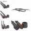 Đầu nối cáp chống nước Led DELMER, Đầu nối cáp chống nước nam sang nữ 2pin / 3pin / 4pin / 5pin Đầu nối nam và nữ, Dây đèn LED PVC IP68 màu đen Cắm dây cáp nhẹ