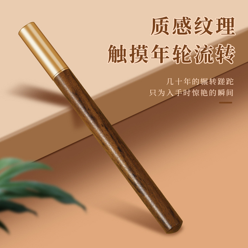 Bút Gel Gỗ Tùy Chỉnh Chữ Ký Bút Bi Bút Đổ Lại Có Thể Khắc Nặng Cảm Giác Gỗ Đàn Hương Văn Phòng Kinh Doanh CK3U