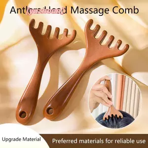 Massage Meridianb Sáu Hàm Nhựa Đầu Mặt Chăm Sóc Tóc Da Đầu Gua Shab Vai Neb Châm Cứu Trị Liệu