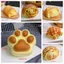 QEARY Squishy Toy, Cat Paw Bakery Bánh Phục Hồi Chậm, Bánh Ngọt Dễ Thương Tăng Chậm Mềm Mại Phục Hồi Mô Phỏng Mô Hình Bánh Thư Giãn Tay