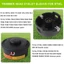 Yoo 10 Miếng Grommets Đầu Tông Đơ Mạnh Để Bảo Trì Và Chăm Sóc Sân Vườn Hiệu Quả