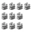 Yoo 10 Miếng Grommets Đầu Tông Đơ Mạnh Để Bảo Trì Và Chăm Sóc Sân Vườn Hiệu Quả