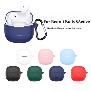 Dành Cho Xiaomi Redmi Buds 8 Hoạt Động Bao Da Silicon Mềm Phụ Kiện Cho Redmi Buds 8Hoạt Động Silicon Tai Nghe Ốp Lưng Tai Nghe Hộp Bảo Vệ