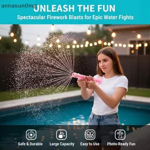AA Kids Splashing Water s Pull-out Súng bắn nước ngoài trời 2 trong 1 Đồ chơi pháo hoa cho hoạt động bể bơi VN
