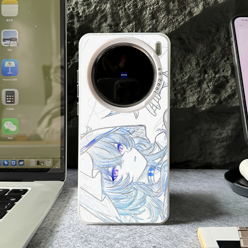 Ốp điện thoại cứng Micro Matte “The Shorekeeper ” cho Vivo X300 Ultra X300 Pro X200 Pro X100S Pro X90 V60 V50 V40 / Vỏ Vivo chống sốc