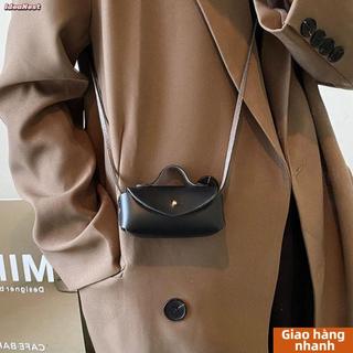 [Vận chuyển nhanh] Ví đựng tiền xu IDEANEST, Túi đeo chéo Mini nhỏ màu trơn, Túi đeo vai trẻ em bằng da PU ngang