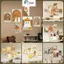 SET 6 Tranh Dán Tường Mẫu Dễ Thương ,Trendy, Decor Phòng Khách, Phòng Ngủ, Spa, Phòng Nail, Mi - T.Design