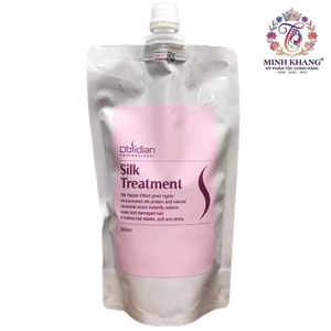 Kem hấp ủ tóc Obsidian siêu mượt Silk Treatment 500ml ( New ) [ MK ]