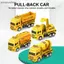 AA 1 Xe Giáo Dục Trẻ Em Kid Kéo Ba Đồ Chơi Chiến Binh Kỹ Thuật Xe Mẫu Bốn Xe Mini VN