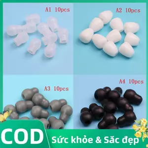 Trong Kho 10Pcs Mềm Tái Sử Dụng Earplug Tai Nghe Cho Littmann Ống Nghe Silicone Cá Tuyết
