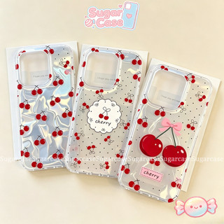 Ốp Lưng Cho Oppo A5X A5Pro A3Pro A3X A5ipro A5 A38 A60 A3 A18 A7 A15 A16 A57 A17 A55 Bìa mềm Sweet Cherry Stand