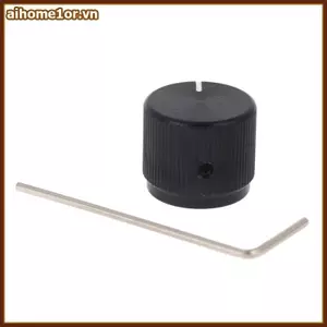 AIHOM Bass Điện Nhôm Nửa Trục Núm Flat Top Tăng Cường Độ Ổn Định Cho Điều Khiển Âm Thanh,