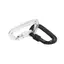 AIHOM Carabiner hình chữ D bằng nhôm 25KN ngoài trời có Lo an toàn để leo núi và xử lý bánh răng,
