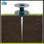 Kim loại mạ kẽm 10 Inch Hướng dẫn vòi vườn Spike 6 gói Bảo vệ vòi cọc hạng nặng hàng đầu để bảo vệ thực vật