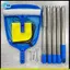 Lưới hồ bơi có cực Cleaner cho Inground over Ground Bể bơi Skimmer Cleaning Kit Sân sau Sân vườn Sân vườn Công viên