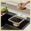Túi lọc lưới treo đa chức năng B & N cho bồn rửa nhà bếp Bộ sắp xếp thoát nước tiết kiệm không gian cho chất thải thực phẩm.