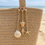QEARY 3 Cái / bộ Sao Biển Bikini Clasp, Mạ Vàng Tôm Hùm Khóa Biển Quyến Rũ Móc Khóa, Phong Cách Boho Hợp Kim Xương Cá Túi Động Vật Mặt Dây Chuyền Kỳ Nghỉ