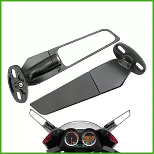 Dành Cho Xe ZX10R / 6R 、 CBR600RR / 650 Gương Xe Máy Sửa Đổi Cánh Khí Động Học Chiếu Hậu Góc Nhìn Rộng wipqsvn