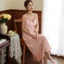 Phụ Nữ Đệm Cotton Sling Váy Ngủ Nữ Vintage Không Tay Homewear Váy Đồ Ngủ