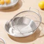 KHAY VỈ RÁO DẦU INOX 20-22CM CHỐNG GỈ - Đĩa đựng thực phẩm chiên, khay cách dầu, làm nguội bánh tiện lợi