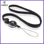 Dây đeo cổ điện thoại Nylon Dây đeo điện thoại chống mất Dây treo cổ màu đen zhenghtr