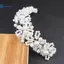 Kudosation Cô Dâu Cưới Pha Lê Hoa Tiara Vương Miện Ngọc Trai Kim Cương Giả Tóc Đẹp