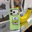 Ốp lưng iPhone Kerokerokeroppi màu xanh lá cây, Winking Frog [1 Ốp điện thoại có thể tháo rời 2 trong 1] Ốp điện thoại có thể tháo rời 2 trong 1 17 / 16 / 15 / 14 / 13 / 12 / 11 Pro Max Plus