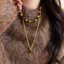Vòng cổ cao cấp mới dành cho nữ Bohemian Pearl Retro