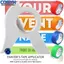 <cosyh>Handy Seam Tape Sticker Machine with Colorful Rolls for Masking and Sewing Tasks