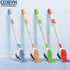 <cosyh>No Dead Angle Brush Dispensing Cleaning Feature Convenient Toilet Cleaner