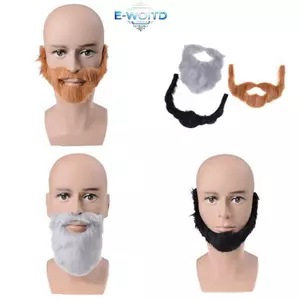 E-WOITD Váy Lạ Mắt Trang Phục Tiệc Halloween Trang Phục Giả ria mép Ngộ nghĩnh Râu E-WOITD