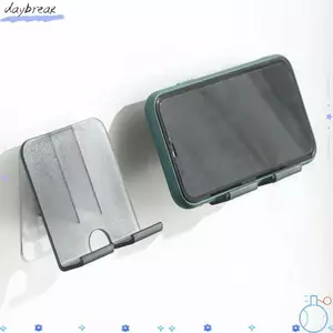 Giá đỡ điện thoại treo tường DAYBREAK, Giá sắp xếp nhẹ Giá đỡ điện thoại, Giá đỡ sạc điện thoại bền trong suốt đa năng